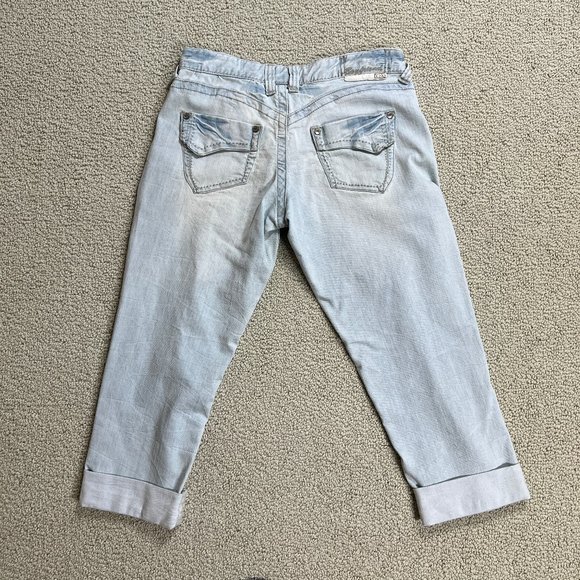 NWOT YNQ Boyfriend Distressed Jeans - Picture 8 of 13